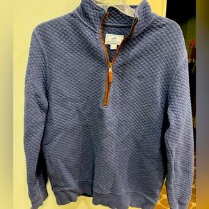 Southern Tide Men’s quilted QZ size S